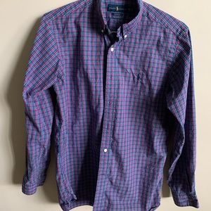 Multi Colored Ralph Lauren Long Sleeve Button Down Shirt